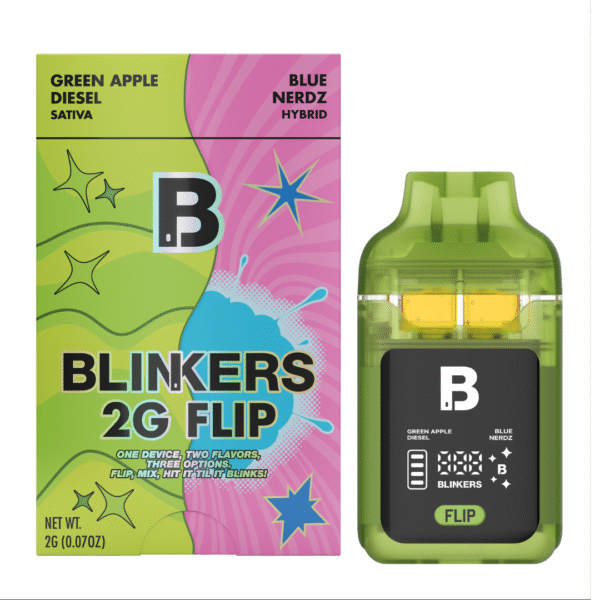 Blinkers Flip THC-A Disposable Vape 2G