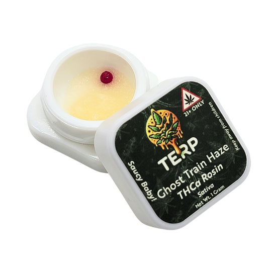 Rosin THCA Concentrate Ghost Train Haze (Sativa) 1 gram