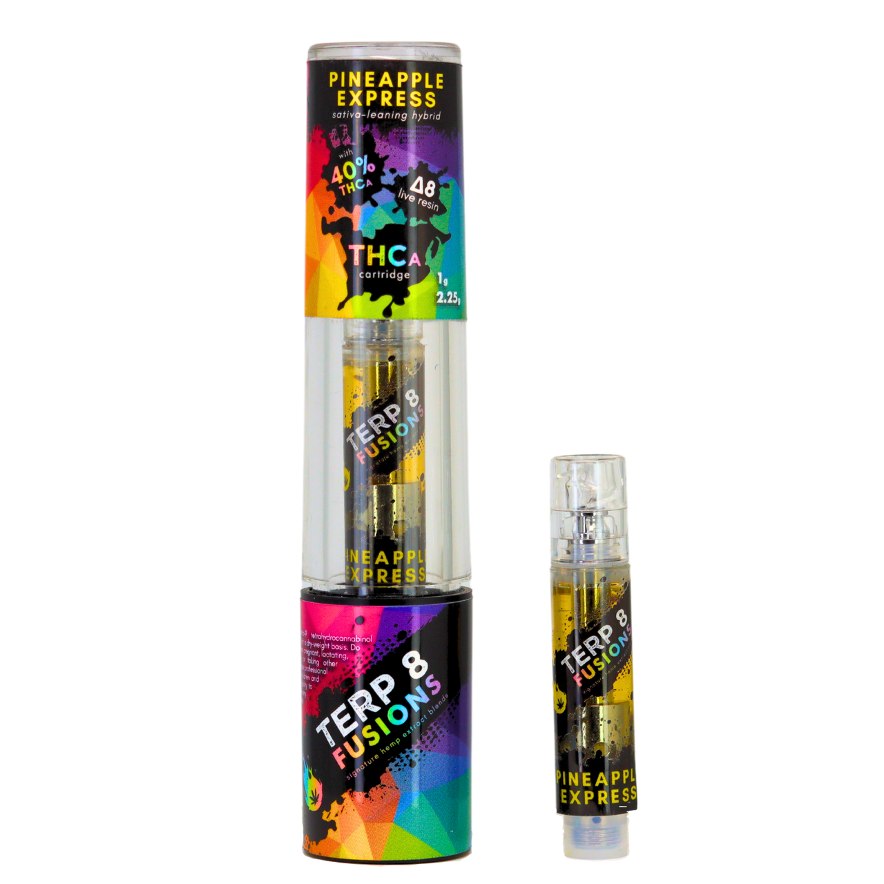 1-Gram Pineapple Express THCA + D8 Live Resin Cartridge