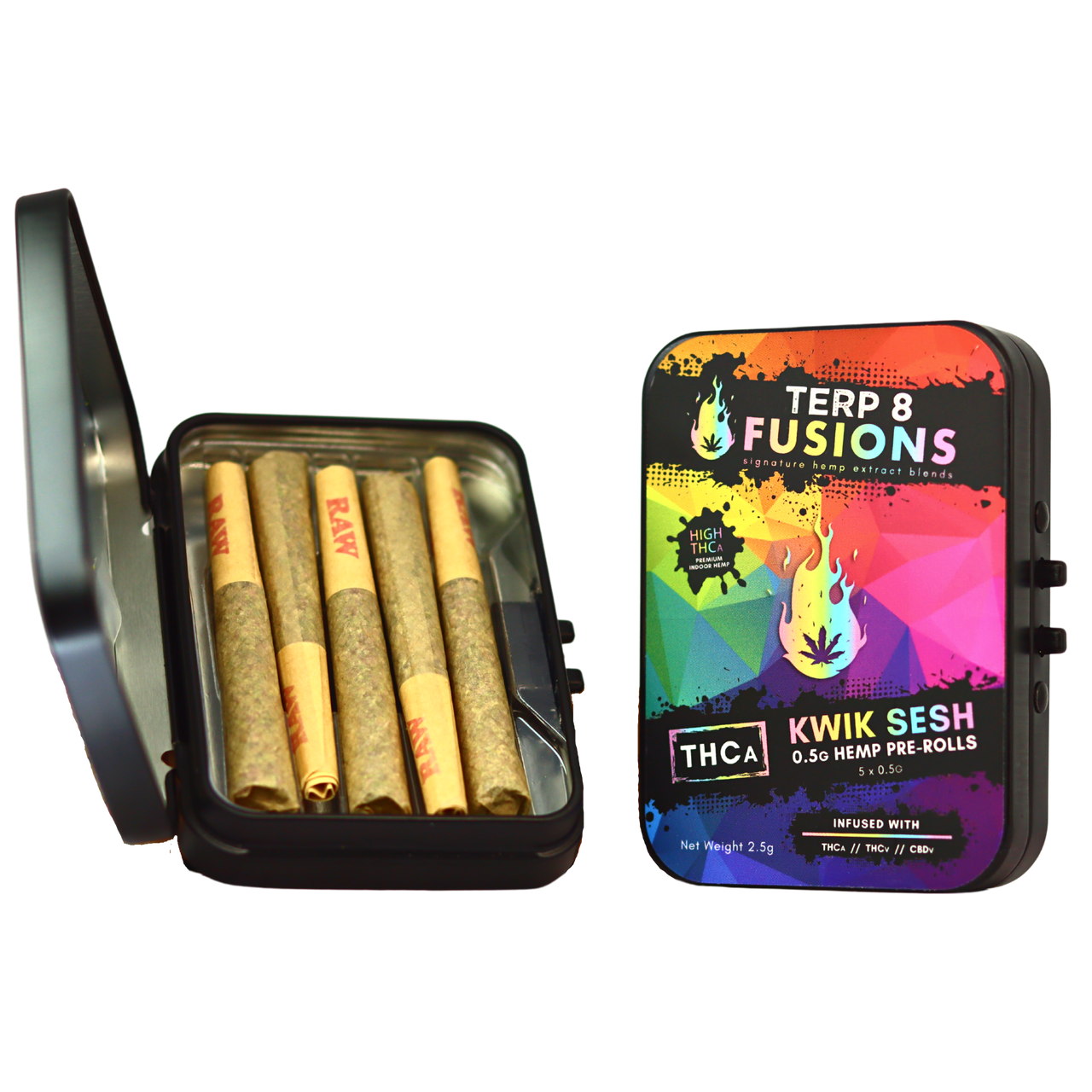 Kwik Sesh 0.5g THCa Pre-Rolls [5ct]