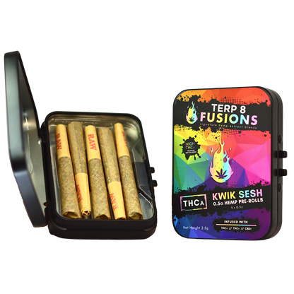 Kwik Sesh 0.5g THCa Pre-Rolls [5ct]