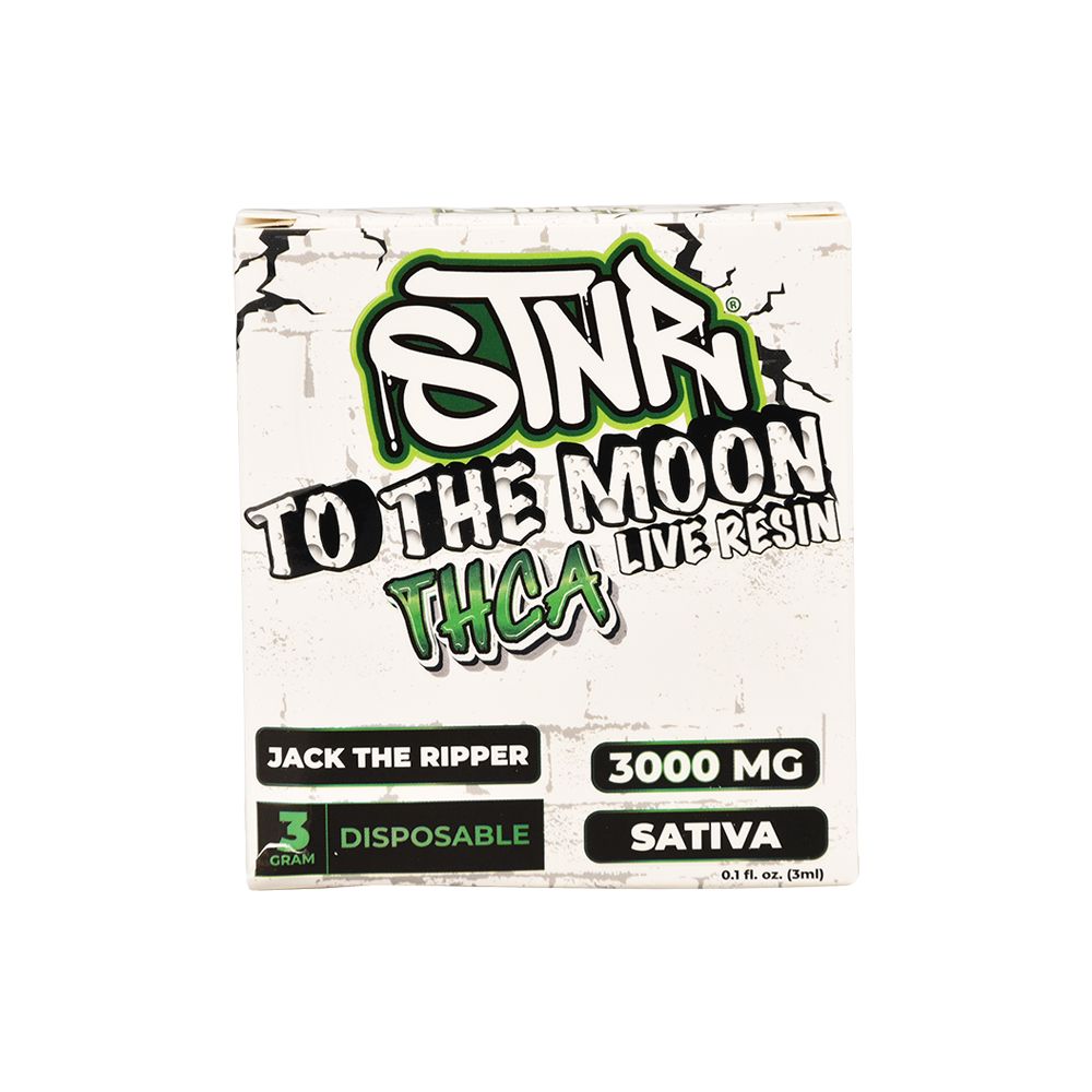 STNR To The Moon THCA Live Resin Disposable Vape | 3g | 6ct Display