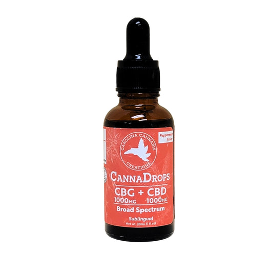 CBD+CBG Oil | 1:1 Formula | Carolina Cannabis Creations