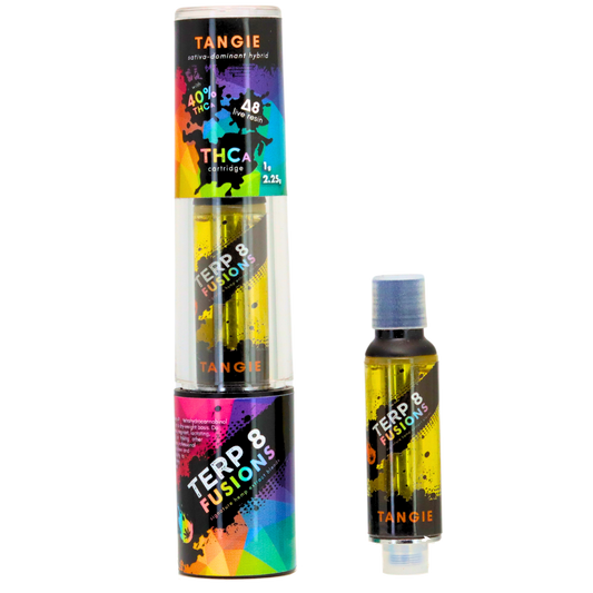 2.25-Gram Tangie THCA + D8 Live Resin Cartridge