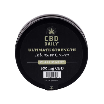 Earthly Body CBD Cream Mint 5 oz.