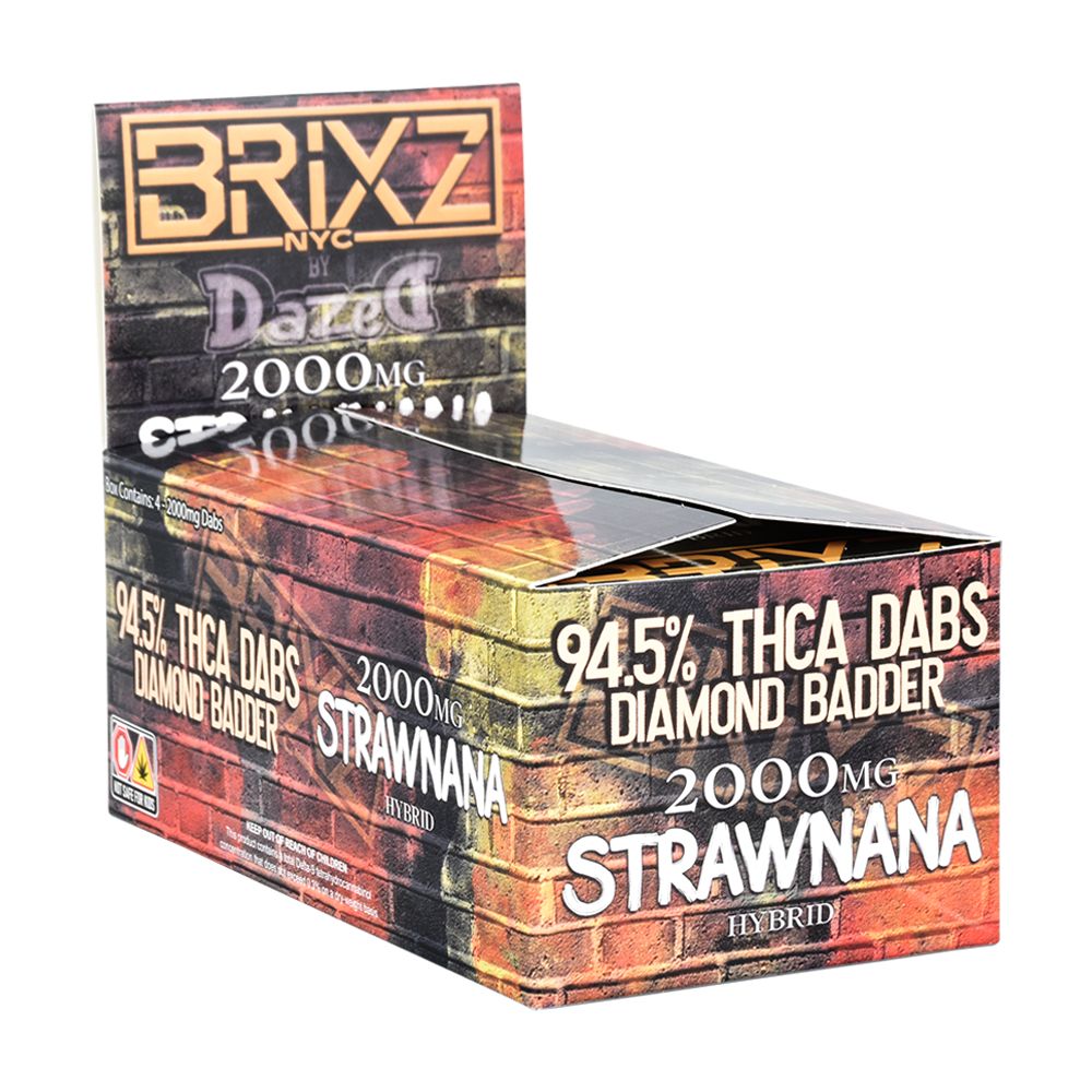 Dazed Brixz NYC THCA Diamond Badder | 2000mg | 4ct