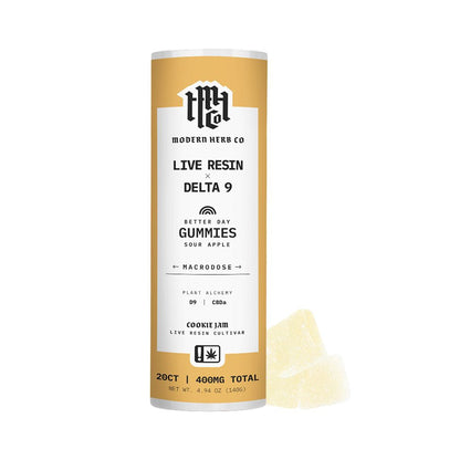 Modern Herb Co Live Resin Delta 9 Macrodose Gummies